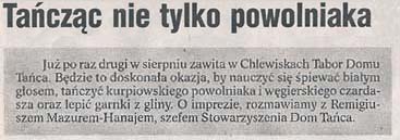 TACZC NIE TYLKO POWOLNIAKA - Sowo Ludu, 21 lipca 2003, str. 9